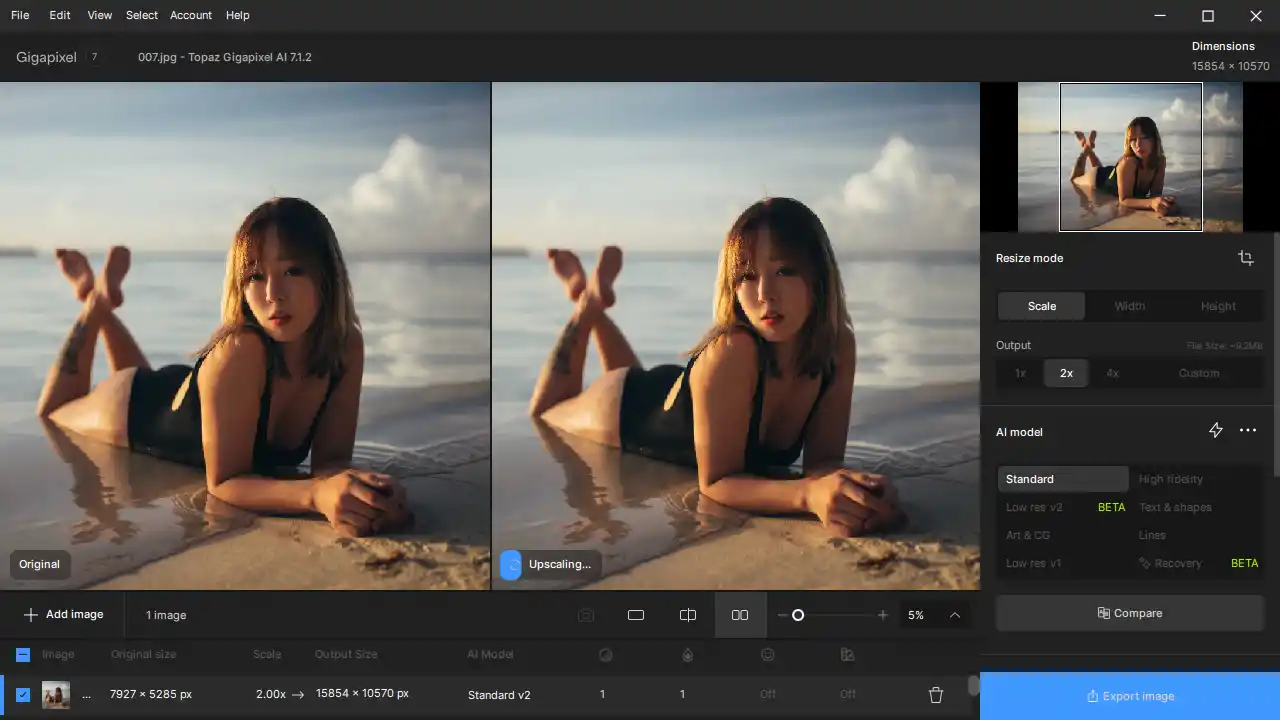 Ai图像放大Topaz Gigapixel v1.3.5高级版-海豚优课资源库